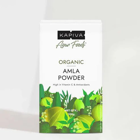 Kapiva Organic Amla Powder Helps For Vitamin C & Antioxidants