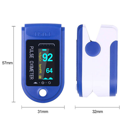 Pulsh Fingertip Pulse Oximeter With OLED Display