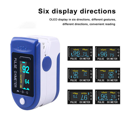 Pulsh Fingertip Pulse Oximeter With OLED Display