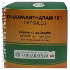 Vaidyaratnam Dhanwantharam 101 Capsules