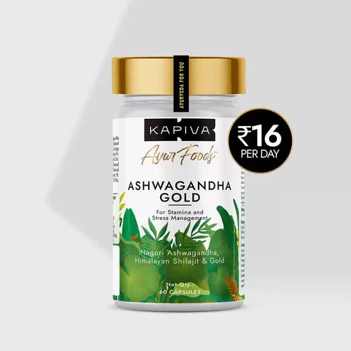 Kapiva ASHWAGANDHA GOLD CAPSULES