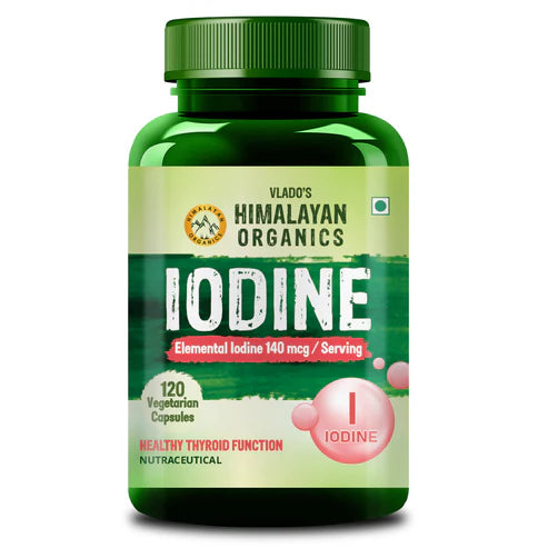 Himalayan Organics Iodine Supplement Capsule