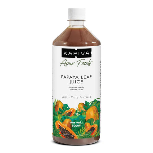 Kapiva Papaya Leaf Juice Supports Healthy Platelet Count