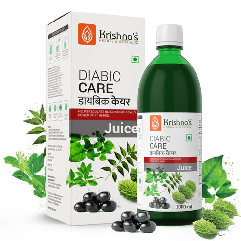 Krishna Ayurveda Diabic Care Juice Bottle of 1000 ML