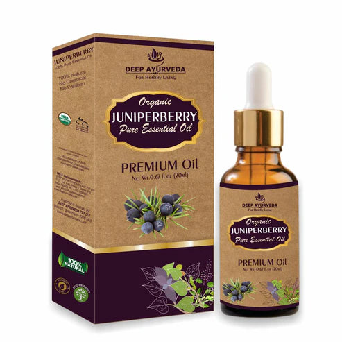 Deep Ayurveda Organic Juniperberry Pure Essential Oil
